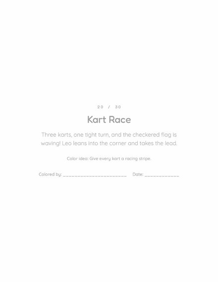 Story page: Kart Race