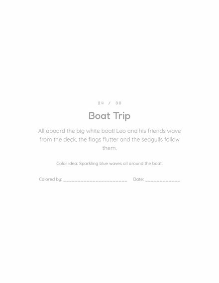 Story page: Boat Trip