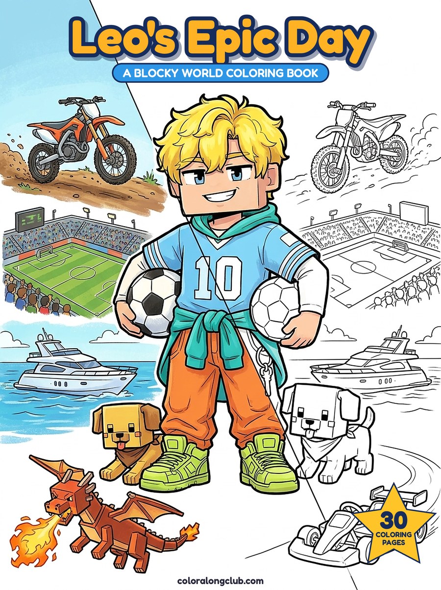 Leo's Epic Day cover